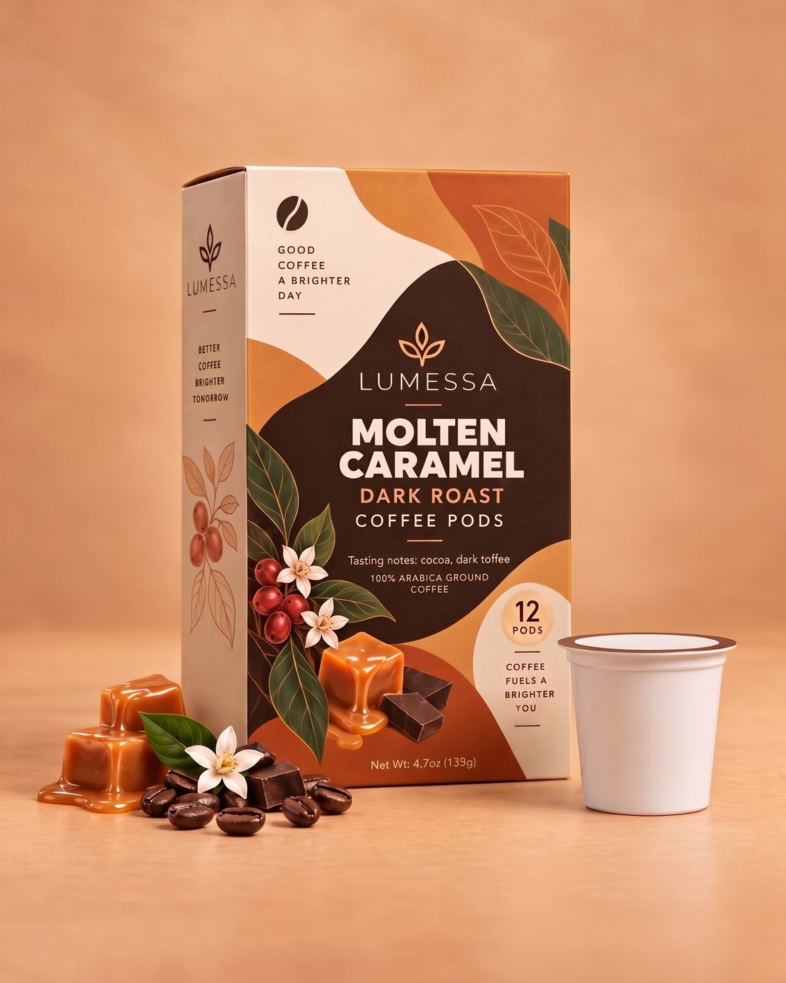 Molten Caramel Pods