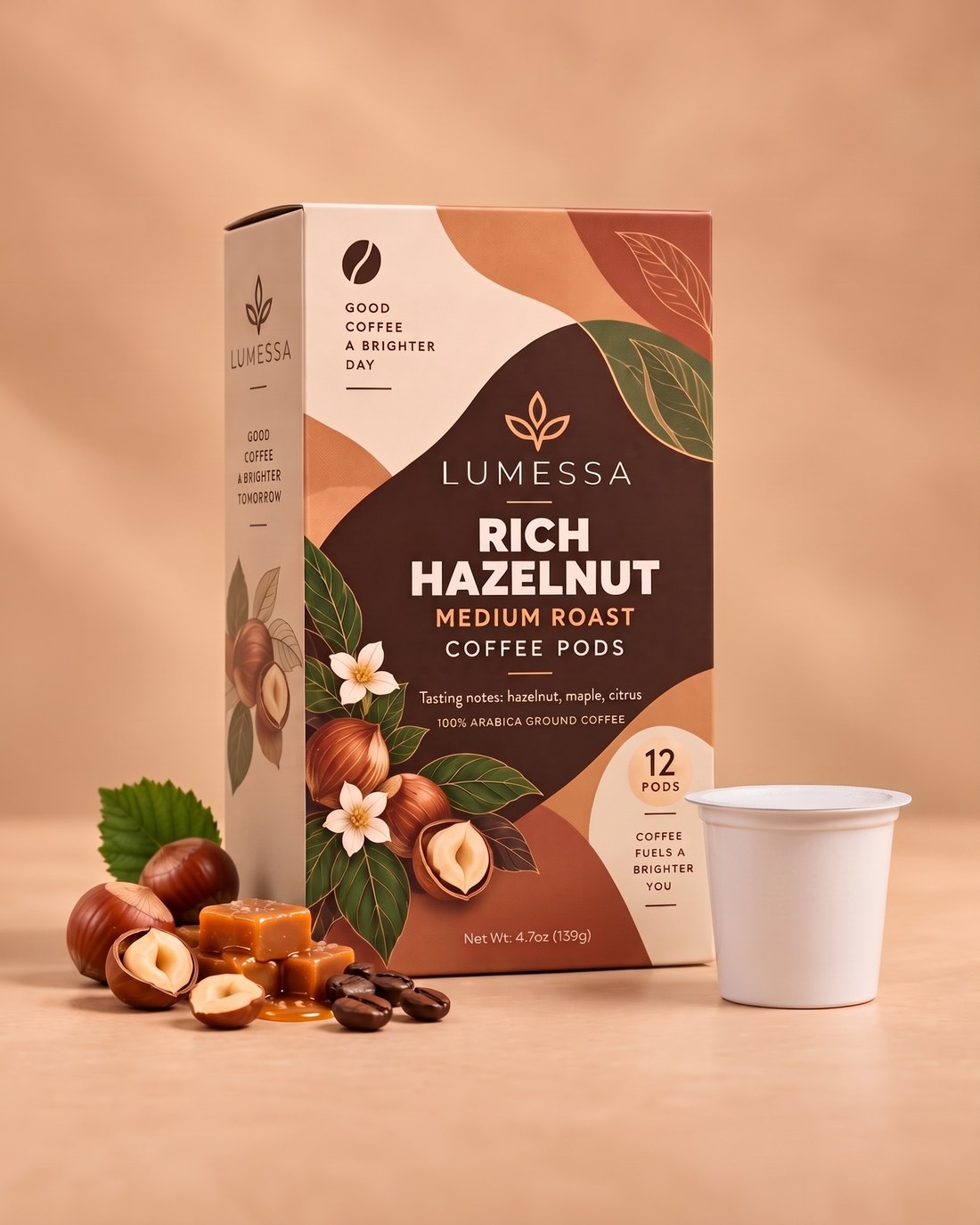 Rich Hazelnut Pods