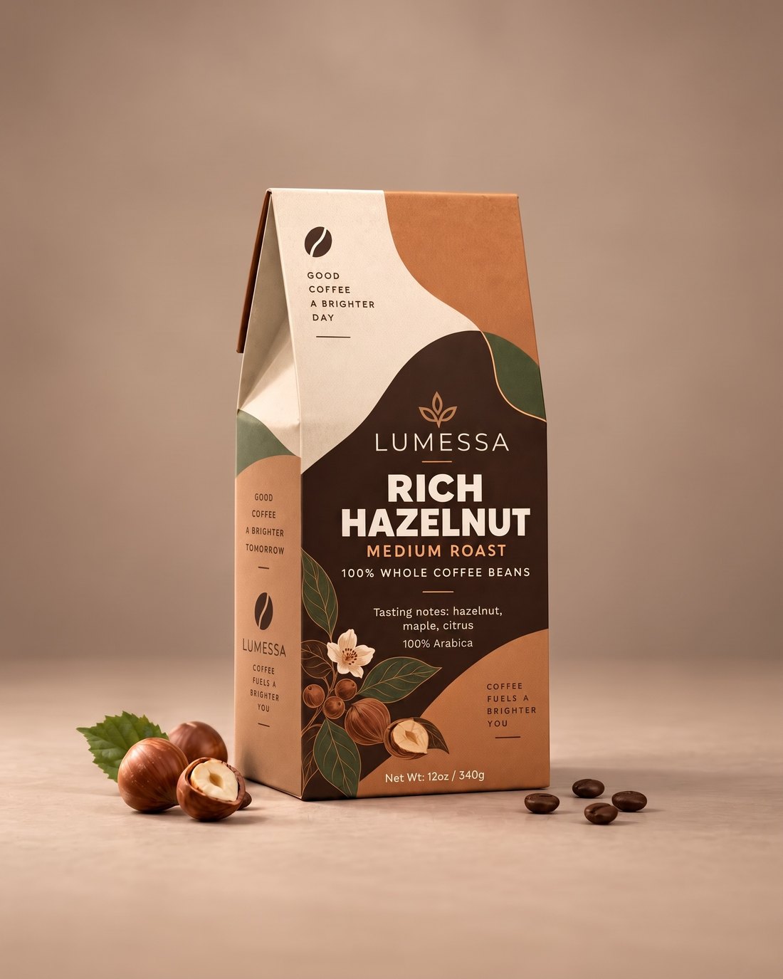 Lumessa Rich Hazelnut box
